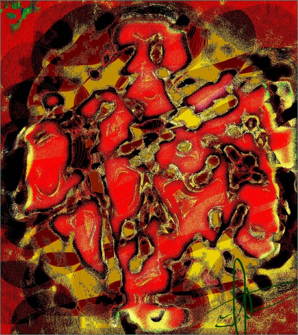 Bile (Lovers in a Pointless Argument) by Ed Purchla